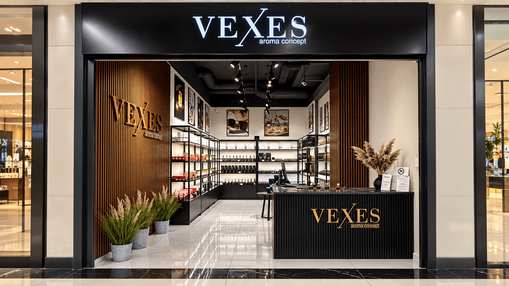Showroomul VEXES Aroma Concept